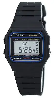 Casio Classic F-91W-1SDG Chronograph Quartz Digital Dress Men's Wristwatch • $61.70