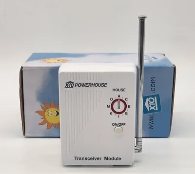 $19.99 • Buy X-10 Powerhouse Mini Transceiver Model TM751-C, New. More X10 In Other Listings