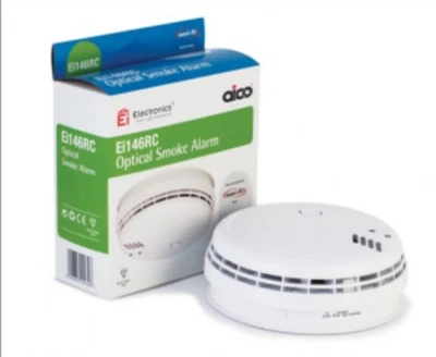 £18 • Buy Aico Ei146RC Exp-2031  Optical Smoke Alarm - White