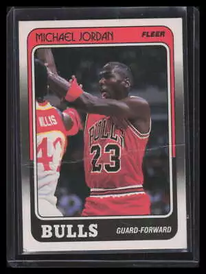 1988-89 Fleer 17 Michael Jordan DAMAGED READ 136222 • $20