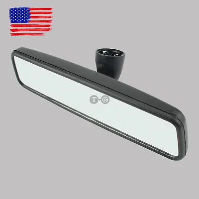 Black Rear View Interior Mirror Fit For VW Golf MK4/MK5/MK6 Jetta Bora Passat B5 • $15.99