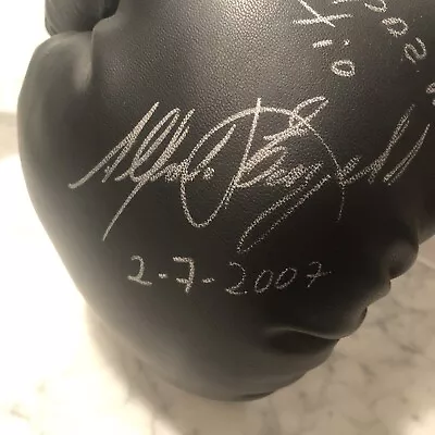 RARE Alfredo Evangelista Signed / Autograph Boxing Glove. Muhammad Ali Opponent • $295