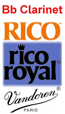 Bb Clarinet Reeds Rico Rico Royal Vandoren And More Various Qty's  Free Ship • $9.50