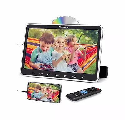 10.1  HD Car Backseat Monitor Portable DVD Player TV Screen 1080P Video HDMI USB • $107.27