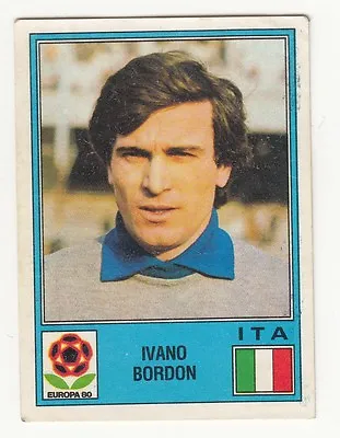 Rare 1980 Panini Ivano Bordon Euro Uefa Cup Unused Soccer Sticker !!  • $6.99