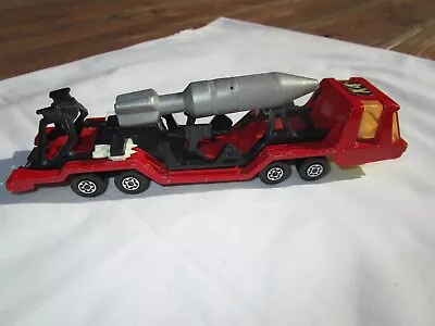 1975 Matchbox Super Kings X-4 Aircraft Transporter And Rocket • $7