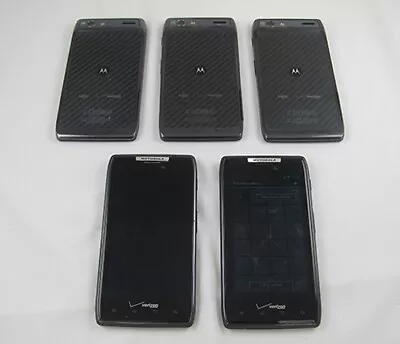 5 Motorola XT912 Droid RAZR Verizon Phone Lot  GOOD  • $89.90