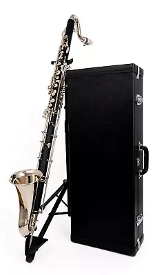 Wisemann DCL-790 Bass Clarinet Bb 23keys Low C With Hard Case No Stand • $1980