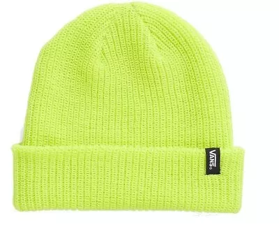 BNWT  VANS  Ribbed Cuff Core  Beanie Hat  Lime Green • £14.29