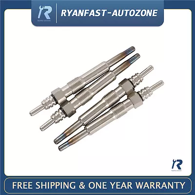NEW Dual Coil Diesel Glow Plugs (4) Fit For 1996-2003 Volkswagen VW DRX00059 • $16.99