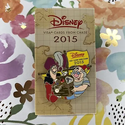 Captain Hook And Smee Disney Visa Cardholder Disney Pin • $10.99