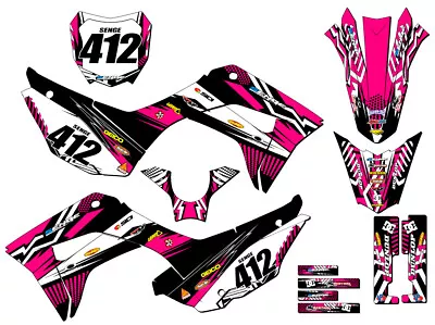 2019-2022 CRF 110 MAYHEM Pink Senge Graphics Kit Compatible With Honda • $99.99