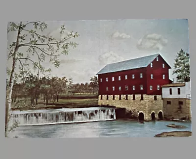 Postcard INDIANA Otter Creek Township • Markles Red Mill NO LONGER EXISTS • $15.99