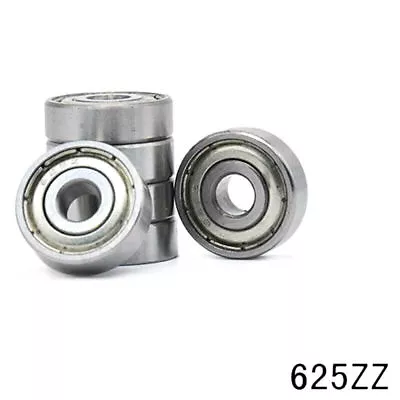 10pcs 625ZZ Miniature Mini Ball Bearings Metal Open Micro Bearing 5mm High • $7.43