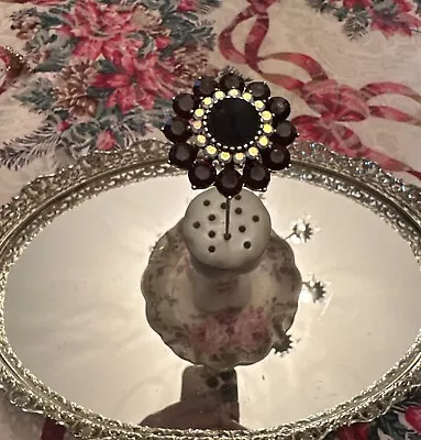 Gorgeous Antique/Vintage Style  Handcrafted Hatpin- Purple Rhinestone Head • $25