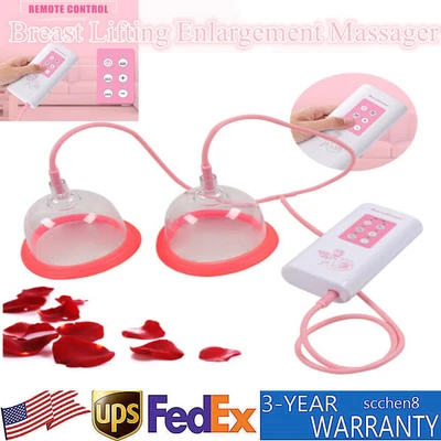 $30 • Buy Electric Breast Vacuum Pump Breast Lifting Enlargement Massager C Cup Enlarger 