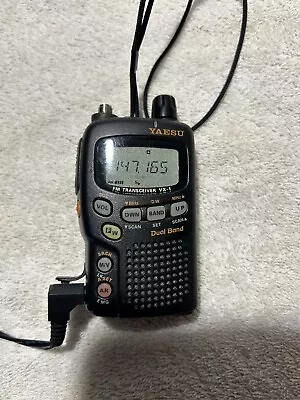 Yaesu VX-1R VHF/UHF 2m 440Mhz Ultracompact Mini Dual Band Ham Radio Transceiver • $75