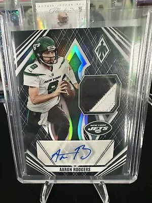 Aaron Rodgers Patch Auto /10!!! Phoenix 2023 2 Color Patch! • $325