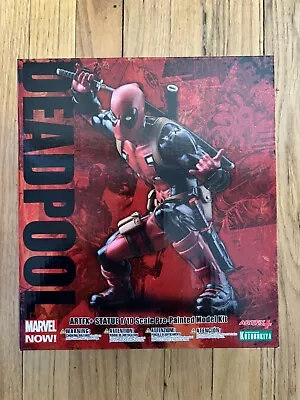 Deadpool X-force Red Artfx Statue 1/10 Scale Pre Painted Model Kit Sealed Marvel • $49.99