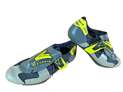 VITTORIA Vintage Road Cycling Shoes Biking Boots Size EU45 US11 Mondo 280 • $68