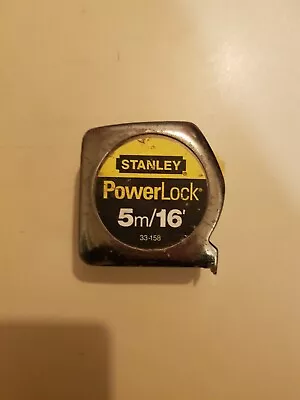 Stanley Micro Powerlock Tape Measure 5m • £10