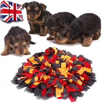 Pet Dog Snuffle Mat Interactive Toy For Training Puzzle Game Slow Feeder Large N • £9.73