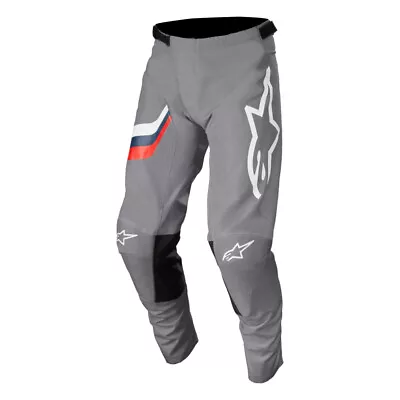 Alpinestars Racer Braap Mid Gray MX Off Road Pants Men's Sizes 28 & 40 • $29.99