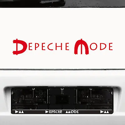 Sticker 50cm Car Window Mirror Tattoo Decal Film Depeche Mode Spirit • $34.25