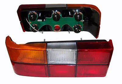 Volvo 240 244 Tail Light Complete Left Side W/ Black Molding MADE IN EU1372449 _ • $74.98