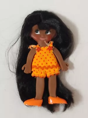 Ideal Vintage 1969 Black African American 5  Bendy Flatsy Doll Trixie In Outfit • $19.99