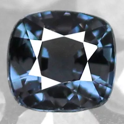 1.08ct.MOGOK COLLECTION COBALT BLUE SPINEL NATURAL GEMSTONE CUSHION GOOD COLOR • $0.99