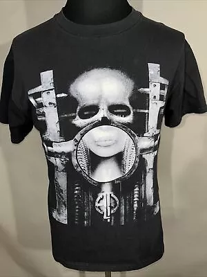 Vintage 90s Emerson Lake Palmer 1998 ELP Reverse Graphic Concert T-Shirt Sz L • $50