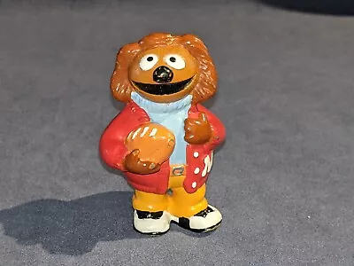 1990 Rowlf The Dog PVC High School Football Muppet Babies TV Cake Topper Figure • $6.54