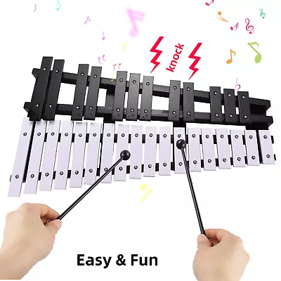 30 Note Foldable Xylophone Glockenspiel  With Carrying Bag For Gift C0P4 • $75.96