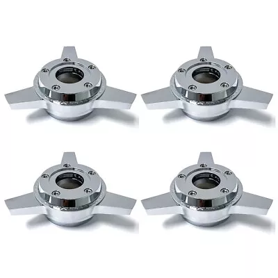 3 BAR CHROME SPINNER ZENITH STYLE LA WIRE WHEEL KNOCK OFF (set Of 4 Pcs) S15 • $169