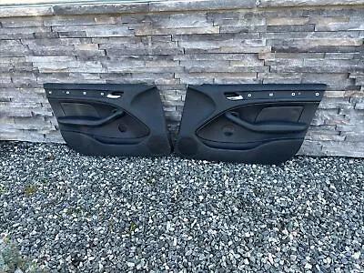 BMW E46 3-Series Interior Door Panels Front Passenger Driver Sedan Black Insert • $275.88