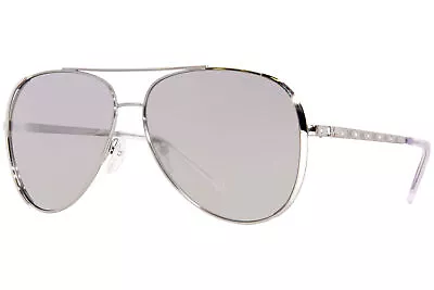 Michael Kors Chelsea-Bright MK1101B 11536G Sunglasses Women's Silver/Mirror 60mm • $69.95