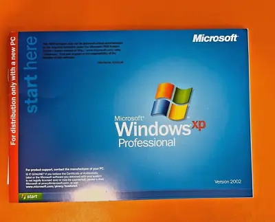 Microsoft Windows XP Pro Key And Disk Service Pack 2 Open Box New • $49.63