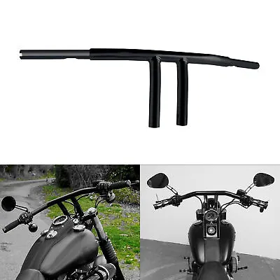 8'' Rise Black 1 1/4  T-Bars Handlebar Fit For Harley Sportster Dyna  Bar • $61.99