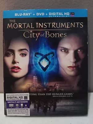 The Mortal Instruments: City Of Bones (Blu-ray 2013) • $2.74