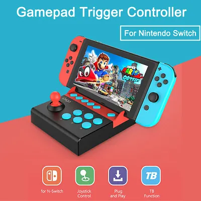 $25.06 • Buy Arcade Fighting Turbo Joystick Game Controller Gamepad For Nintendo Switch/Lite