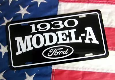 1930 Ford MODEL A  License Plate Car Tag Hot Rod Roadster 30 Coupe Pickup Truck • $19.85