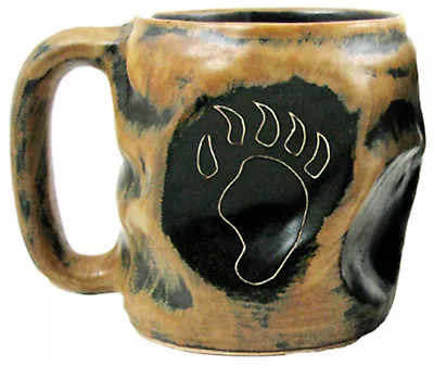 Mara Stoneware Mug - Rock Art - Bear Paws 20 Oz (512A3)  • $24.95