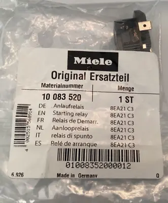 Miele Washer  Starting Relay 10083520 • $106.20