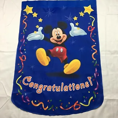 Disney Mickey Mouse CONGRATULATIONS Banner • $13.50