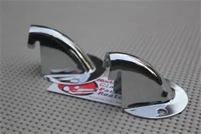28-66 Ford Pickup F Series Truck Hot Rat Rod Tail Light Lamp Wire Shields Chrome • $14.28