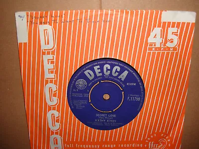 Kathy Kirby  Secret Love  Decca Records 1963 Mint • £3.49