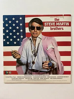 Steve Martin –  The Steve Martin Brothers  Vinyl LP Album Comedy Bluegrass • $7.99