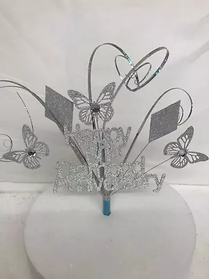 £7.99 • Buy Diamond 60th Wedding Anniversary Cake Topper 60 Years