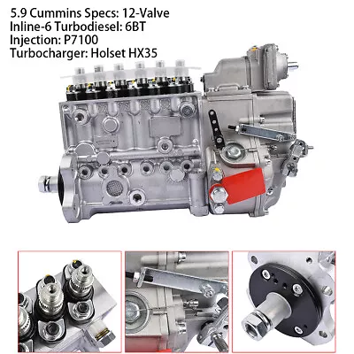 For P7100 Cummins Fuel Injection Pump Dodge Ram 5.9L Diesel 12V B-Series 94-98 • $895